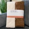 Addison Rugs ASB643 Paprika 50" x 70" Oversized Sherpa Throw Blanket, Machine Washable view 3