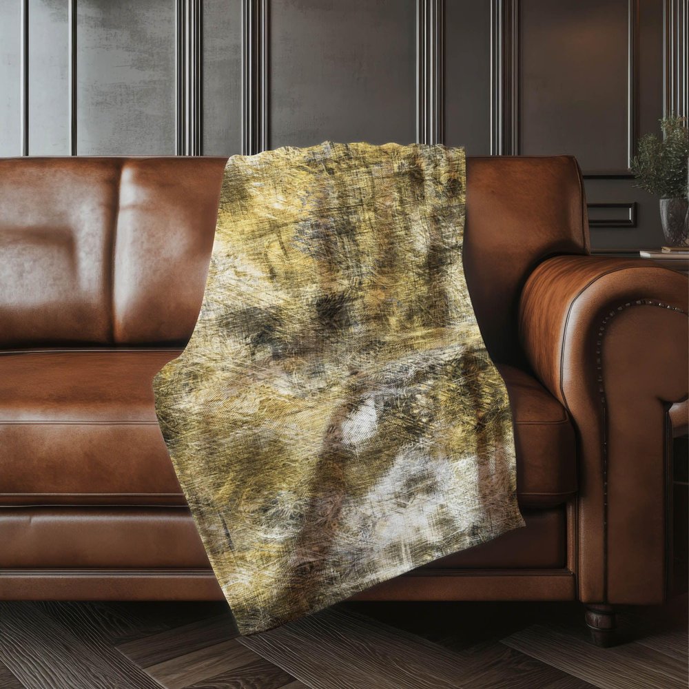 Addison Rugs ASB596 Mocha 50" x 70" Oversized Sherpa Throw Blanket, Machine Washable