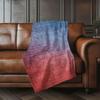 Addison Rugs ASB587 Navy 50" x 70" Oversized Sherpa Throw Blanket, Machine Washable view 1