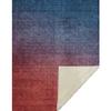 Addison Rugs ASB587 Navy 50" x 70" Oversized Sherpa Throw Blanket, Machine Washable view 2