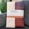 Addison Rugs ASB587 Navy 50" x 70" Oversized Sherpa Throw Blanket, Machine Washable view 3