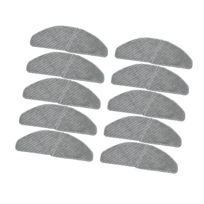 HDSGDR Compatible for Midea S8+ M7 Pro Robotic Vacuum Cleaner Cleanable Microfiber Mop Cloths Replacement Parts