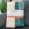 Addison Rugs ASB631 Teal 50" x 70" Oversized Sherpa Throw Blanket, Machine Washable view 3