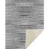 Addison Rugs ASB604 Silver 50" x 70" Oversized Sherpa Throw Blanket, Machine Washable view 2
