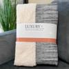 Addison Rugs ASB604 Silver 50" x 70" Oversized Sherpa Throw Blanket, Machine Washable view 3