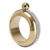 100ML Wine Pot Stainless Steel Bracelet Flask Bar Wine Whisky Hip Flask Pot Flagon Drinking Bottle Kitchen Wine Pocket Container(Multicolor) view 4
