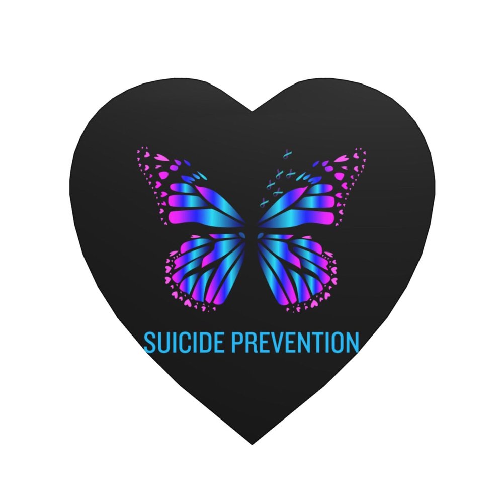 Suicide Prevention Awareness Fridge Magnetic Refrigerator Sticker Decoration Magnets for Office Kitchen Party