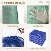 12 PCS Mesh Laundry Bags, 35.4 x 23.6 in Laundry Bags Mesh Wash Bags, Delicate Laundry Bag, Multicolor Drawstring Wash Bags for College, Dorm, Travel, Apartment, Delicates, Breathable Laundry Storage view 3