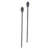 Homoyoyo 1 Pair Silicone Integrated Dual Use Chopstick Spoon Versatile Household Beverage Stirring Sticks for view 1