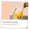 Homoyoyo 1 Pair Silicone Integrated Dual Use Chopstick Spoon Versatile Household Beverage Stirring Sticks for view 4