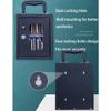 Cell Phone Storage Box 12-60 Slots Stainless Steel Cell Phone Holder Mobile Phone Storage Box Wall Mounted Organizer for Teachers Classroom School Office(12) view 3
