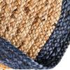 Hand Braided Woven Jute Area Rug Bohemian Style Natural Fiber Rug Eco Friendly Durable Briad Rug Ideal for Kitchen, Dining Room, Entryway, (3' x 5' Oval / 90 cm x 150 cm) view 4