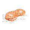 LUOZZY Comical Plush Peanut Hat for Couples - Carnival Dress Up Photo Prop and Cosplay Accessories view 2