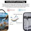 NBCCDVSH Insulated Lunch Bag Wishing Bottle Seascape Lunch Box for Women Men Reusable Leakproof Lunch Cooler Tote Bag for Picnic Work view 4
