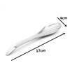 Happyyami Stainless Steel Garlic Press and Slicer Ergonomic Mincer Tool Grinding Spoon for Easy Garlic Crushing Dishwasher Safe Kitchen Gadget view 2