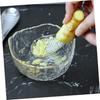 Happyyami Stainless Steel Garlic Press and Slicer Ergonomic Mincer Tool Grinding Spoon for Easy Garlic Crushing Dishwasher Safe Kitchen Gadget view 4