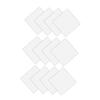 BIUDECO 12pcs Non Slip Rug Pads Grippers for Hardwood Floors Reusable Carpet Adhesive Corner Holders Prevent Curling Sliding for Living Room Kitchen Office and More view 1
