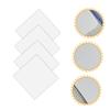BIUDECO 12pcs Non Slip Rug Pads Grippers for Hardwood Floors Reusable Carpet Adhesive Corner Holders Prevent Curling Sliding for Living Room Kitchen Office and More view 4