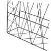 FUNOMOCYA Hanging Wall Files Magazine Holder Decorative Wire Mounted Storage Baskets for Organizing Magazines Books Newspapers Office Home Bedroom Living Room view 3
