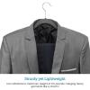 20 Pack Velvet Hangers,Wrinkle Resistant,Ultra Thin Non Slip, Hook Hold Upto 11 Lbs/17.5 * 9 * 0.2 in view 2