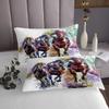 Manfei Horse Race Boys Men Bedspread Twin Size,Western Cowboy Bedding Bed Cover,Rustic Farmhouse 2 Pieces Coverlet Set with 1 Pillowcase,Horse Riders Tie Dye Bed Cover Sets for All Season view 4