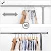 20 Pack Velvet Hangers,Wrinkle Resistant,Ultra Thin Non Slip, Hook Hold Upto 11 Lbs/17.5 * 9 * 0.2 in view 4