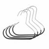4 Pack Hat Hangers for Closet, Premium Hat Organizer for Baseball Caps, Black Baseball Hanger Holder for Closet, Metal Hats Hook Rack Storage Organizer for Cap Head Scarf Belt Tie (4 Black) view 4