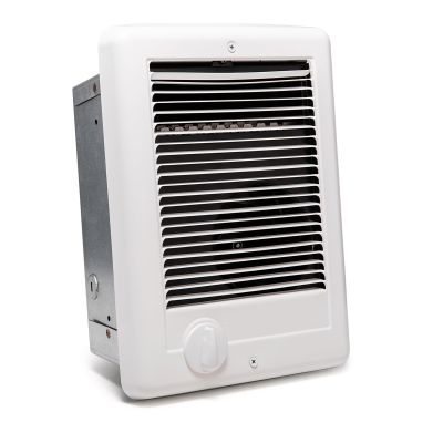 New Upgrade CSC151TW Electric Wall Heater-Complete Unit with Thermostat for Office Garage Indoor Use(Model: CSC151TW, Part: 67509), 5120 BTU, 120 Volt, 1500 Watt, White