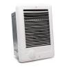 New Upgrade CSC151TW Electric Wall Heater-Complete Unit with Thermostat for Office Garage Indoor Use(Model: CSC151TW, Part: 67509), 5120 BTU, 120 Volt, 1500 Watt, White view 1
