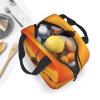NBCCDVSH Insulated Lunch Bag Airplane sunset Lunch Box for Women Men Reusable Leakproof Lunch Cooler Tote Bag for Picnic Work view 4