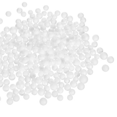 uxcell 10Pack 0.16"-0.24"(4-6mm) Foam Ball, Mini Round Foam Beads Balls for DIY Crafts, Art Wedding Party Decorations, White