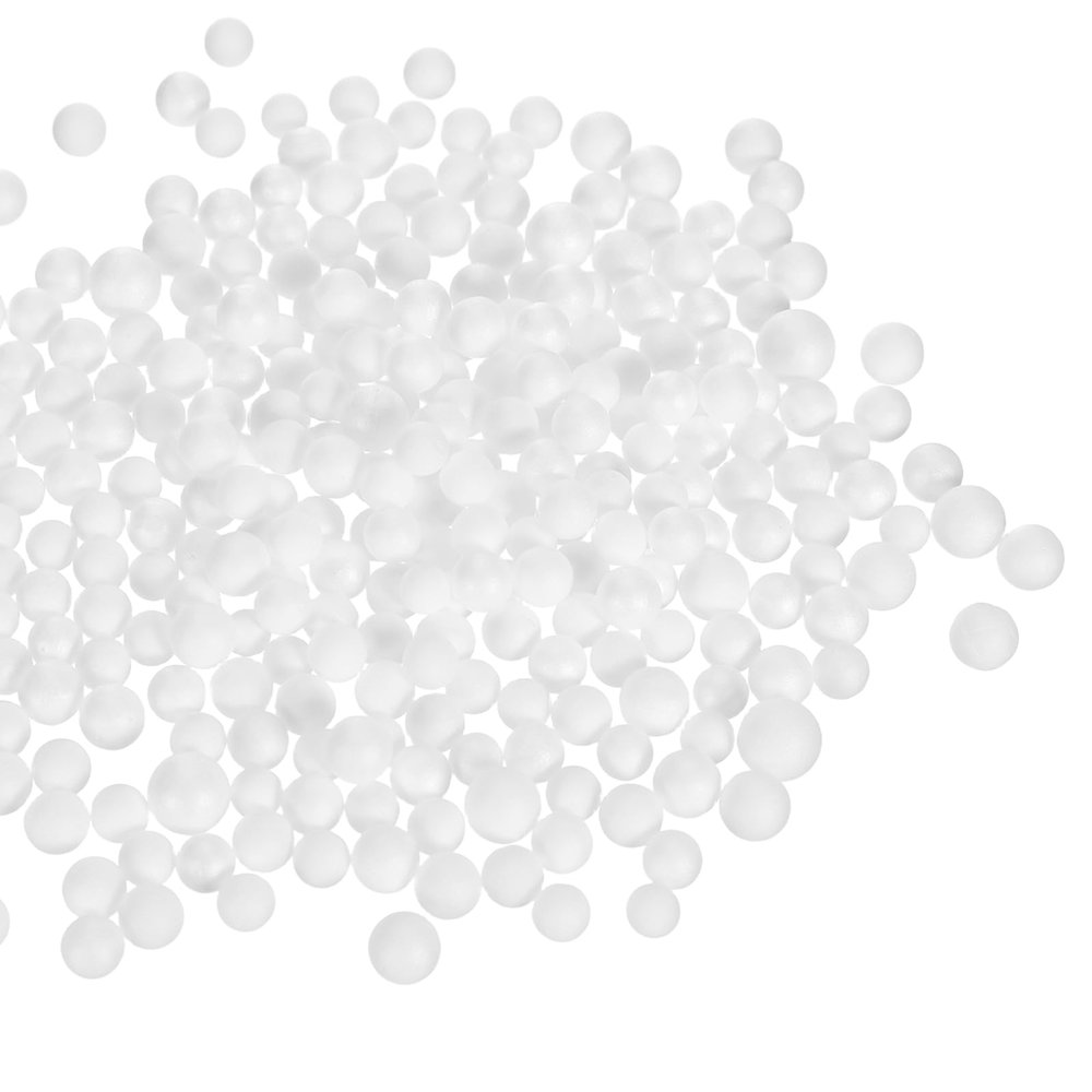 uxcell 10Pack 0.16"-0.24"(4-6mm) Foam Ball, Mini Round Foam Beads Balls for DIY Crafts, Art Wedding Party Decorations, White