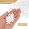uxcell 10Pack 0.16"-0.24"(4-6mm) Foam Ball, Mini Round Foam Beads Balls for DIY Crafts, Art Wedding Party Decorations, White view 2