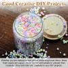 uxcell 10Pack 0.16"-0.24"(4-6mm) Foam Ball, Mini Round Foam Beads Balls for DIY Crafts, Art Wedding Party Decorations, White view 4