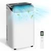 14,000 BTU Portable Air Conditioner Cools Up to 700 Sq.Ft, 3-IN-1 Energy Efficient Portable AC Unit with Remote Control & Installation Kits for Large Room, Campervan, Office, Temporary Space view 1