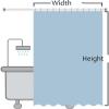 ZTKHZY Nature Forest Landscape Shower Curtains Waterproof Bathroom Curtain Frabic Waterproof Polyester Scenery Bath Curtain Hooks 51x87in-130x220cm/WxH view 4