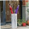 Luxshiny Sturdy Umbrella Rack Rustproof Paint Floor Stand for Deck Patio Home Decor view 2