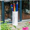 Luxshiny Sturdy Umbrella Rack Rustproof Paint Floor Stand for Deck Patio Home Decor view 3