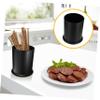 Plastic Chopsticks Organizer Drain Rack for Tableware Countertop Storage view 4