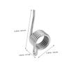 4 Pack Stainless Steel Rectangular Mop Bucket Wringer Springs view 2