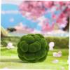 JECOMPRIS Decorative Moss Ball Artificial Plant Topiary for Indoor Outdoor Use Vibrant Faux Moss Sphere for Planters Home Decor Wedding Centerpieces Commercial Landscaping view 4