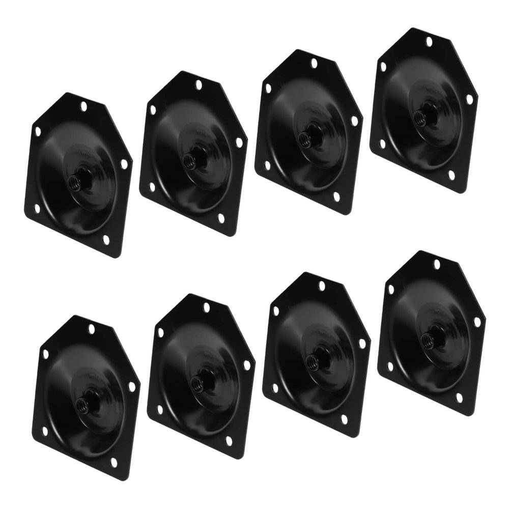 balacoo 8pcs Angled Slope Leg Mounting Plates for Seats and Chairs