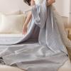 100% Cotton Waffle Blanket 600x78 inch,Soft Lightweight Breathable Cozy Summer Blankets,Aesthetics Home Decor for Couch Sofa Bedding.Gray. view 2