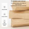 41.3in Tall Solid Wood Bar Height Table,Solid Wood Bar Height Table Creative Live Edge Dining Table,Rectangle Live Edge Kitchen Table,Industrial Bar Table(A,200 * 40 * 105cm/78.7 * 15.7 * 41.3in) view 3