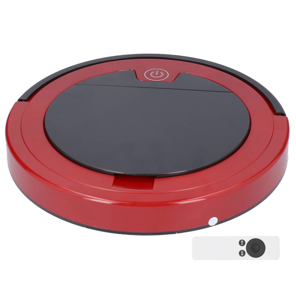 Locadence Robot Vacuum, DC5V 2800 Pa USB Rechargeable Robot Vacuum and Mop Combo with Remote, 4 Side Brush Floor Dust Sweeping Robot Vacuum Cleaner