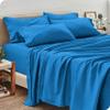 Selection Bedding King Size Sheet Set 6 Piece 1000 Thread Count Breathable Egyptian Cotton - Royal Blue - Sheet Set with 16 Inches Deep Pocket Wrinkle & Fade Resistant view 1