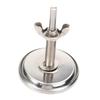 ABOOFAN 1PC BBQ Stainless Steel Oven Thermometer Bimetallic Grill Temperature for Accurate Cooking Black for Barbecues Baking and Food Safety view 1