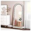 71" Arched Floor Mirror with Crushed Diamond Frame Full Length Mirror for Bedroom Living Room Decorative,Mirrors view 2