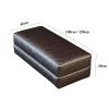 LICONG-2019 End Stool Simple Modern Pu Leather Bedside Stool Rectangular Clothing Store Checkroom Stool Living Room Sofa Stool Bench Long Bench(100 * 45 * 40cm) view 2