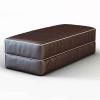 LICONG-2019 End Stool Simple Modern Pu Leather Bedside Stool Rectangular Clothing Store Checkroom Stool Living Room Sofa Stool Bench Long Bench(100 * 45 * 40cm) view 4
